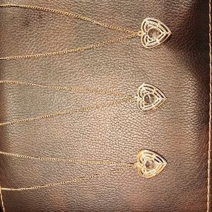 3 similar costume necklaces